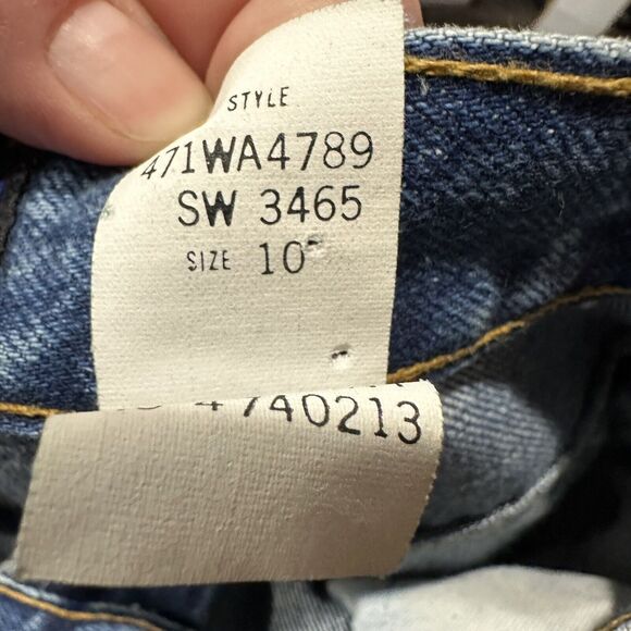 Sasson Vintage Modern Basics Women's Acid Stone Wash Denim Jeans 10 W30 L30 - Picture 7 of 7